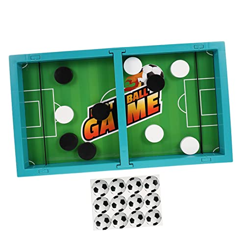 1 Set Hüpfendes Schachspielzeug Eishockeyspiel Sling Hockey Brettspieltisch Desktop Battle Fast Sling Puck Spiel Tischspiele Partyzubehör Hockey Tischspiel MUSISALY von MUSISALY