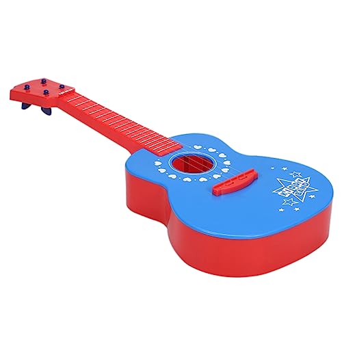 1stk Gitarrenspielzeug Kinder-Ukulele Musikinstrumente Für Kinder Musikinstrumente Spielzeug Kinderinstrumente Ukulele Spielzeug Für Kinder Kinderspielzeug Blue Plastik MUSISALY von MUSISALY