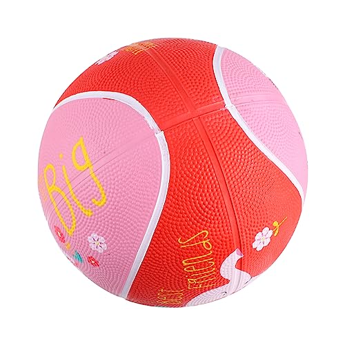 MUSISALY 1 STK der Ball Fitness Ball fitnessball Funny Toys Gummiband Ball funnytoys kickb aufblasbares Ballspiel Kindersportball Spielzeug Cartoon-Gummiball aufblasbarer Gummiball Rosa von MUSISALY