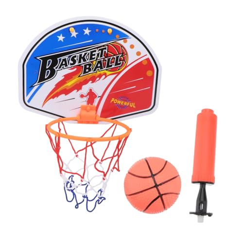 MUSISALY 1 Satz Basketballständer Spielzeug Mini-basketballkorb Kinder Spielset Kinderbasketball Indoor-spielset Wand-basketballkorb Indoor Wand-Mini-Reifen Cartoon-basketballkorb Plastik von MUSISALY