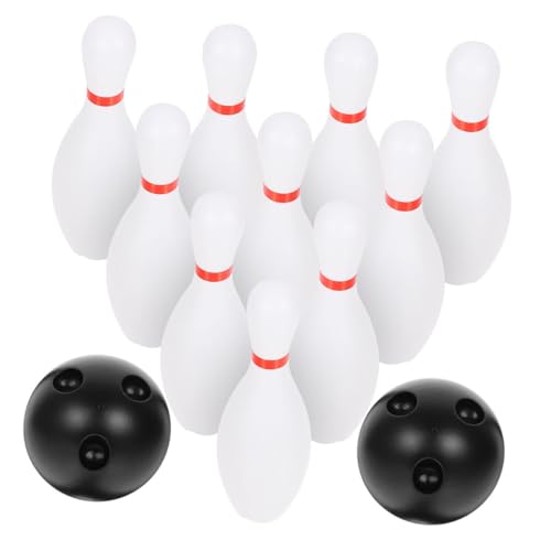 MUSISALY 1 Satz Bowling für Kinder Kleinkindspielzeug Spielzeug für Kleinkinder Kindersport-Set draußen Kinderspielzeug interessantes Bowlingspielspielzeug Kinder Indoor-Spielzeug Plastik von MUSISALY