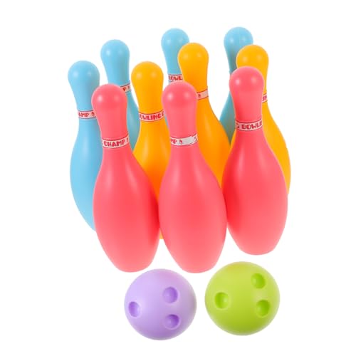 MUSISALY 1 Satz Bowlingkugel Spielzeug Bowling-Spielzeug Bowlingspiele für drinnen Sportspielzeug Kinder Bowling Set Sportanzug Kinder Bowlingkugel für Kinder Outdoor-Bowling Plastik von MUSISALY