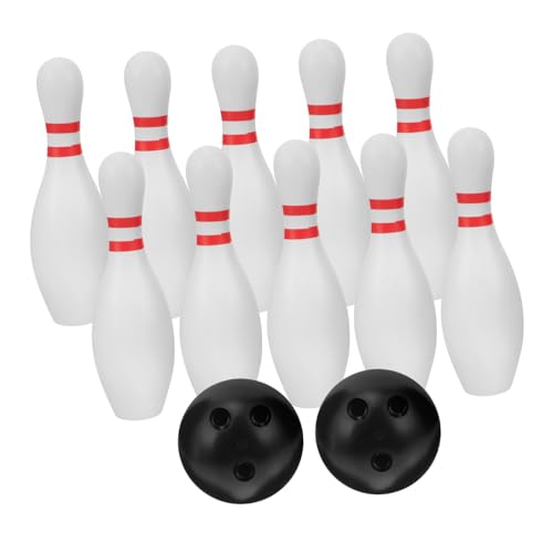 MUSISALY 1 Satz Bowlingkugel Spielzeug kleines Kegelspiel Spielzeuge Kinder Bowling Set Kinder lernspielzeug draußen Kinderspielzeug Bowlingkugeln Kinder bowlen Bowling für Kleinkinder von MUSISALY