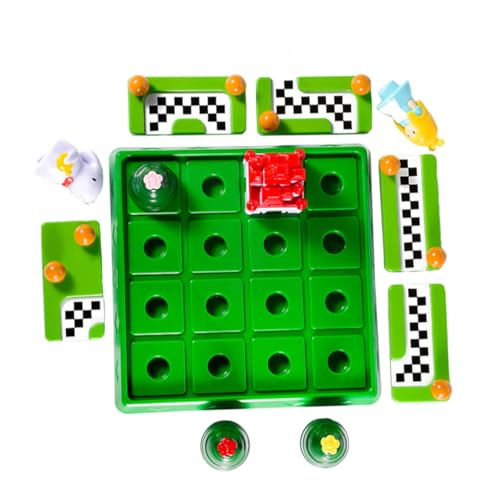 MUSISALY 1 Satz Brettspiel Spielzeug Hasenspielzeug Für Kinder Interaktives Spielzeug Für Vorschulkinder Kinder Spielset Spielbrett Puzzle-Spielzeug Für Kleinkinder Hockey-Spielzeug Plastik von MUSISALY