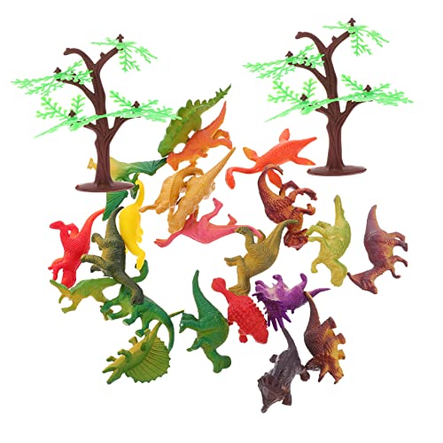 MUSISALY 1 Satz Dinosaurier-modellspielzeug Mini-Dinosaurier-Modell Figur Tierischer Baum Skulptur Mini Lernspielzeug Für Kinder Kinderspielzeug Miniatur-Dinosaurier Kleintiermodell Plastik von MUSISALY