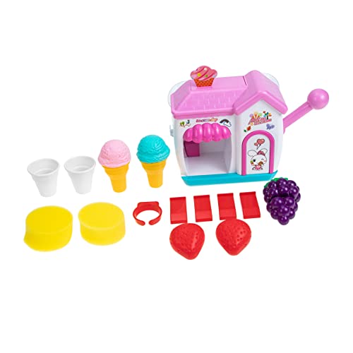 MUSISALY 1 Satz Eiscreme-Blasenmaschine Seifenblasenmaschine Badeblasenhersteller Kinderbad Bubble Machine for Pool Toys for Kinderspielzeug Seifenblasen-Spielzeug Plastik Rosa von MUSISALY