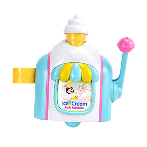 MUSISALY 1 Satz Eiscreme-Blasenmaschine für Bubble Machine for kinderspielzeug spielzeuge Babybadewanne Blasengebläse Seifenblasen-Badespielzeug Abs von MUSISALY