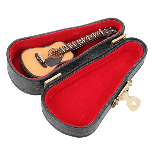 MUSISALY 1 Satz Gitarrenmodell Mini-Fake-Gitarre Simulation Gitarre Kinder Gitarre Gitarren Gitarre Spielzeug Musikalisches Lernspielzeug für Kinder gefälschte Gitarre Linde von MUSISALY