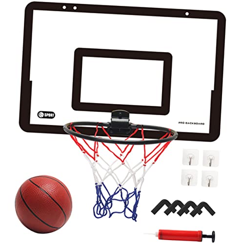 MUSISALY 1 Satz Indoor-Basketballkorb Basketball im Freien Basketballrahmen für Kinder Basketball Hoop Indoor Indoor-Basketballrahmen Ballspielzeug für Kinder Hebebasketballständer Plastik von MUSISALY