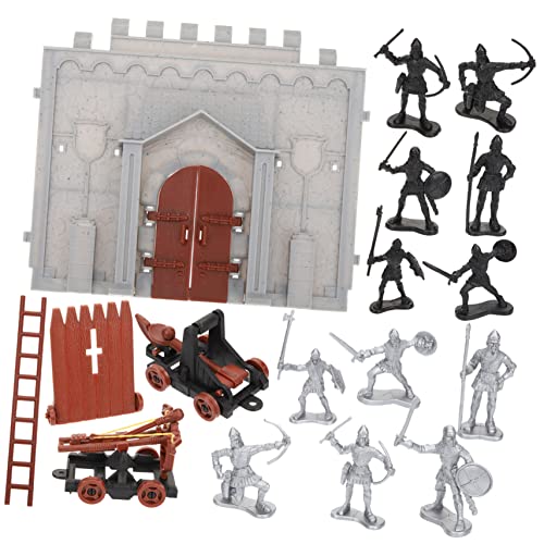 MUSISALY 1 Satz Kriegsspielzeugmodell Männer Spielzeug Miniatur-soldatenmodell Figuren Spielzeug Soldatenminiatur Ritter-actionfigur Männer Actionfiguren Soldaten Figur PVC-Kunststoff von MUSISALY