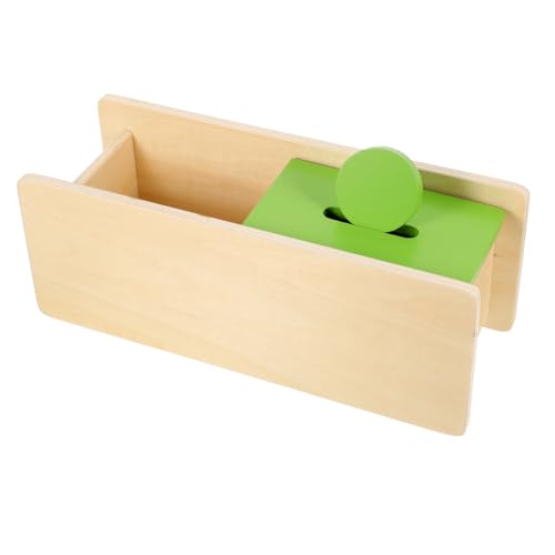 MUSISALY 1 Satz Münzbox Toys Kleinkinder Frühpädagogik Familienspielzeug für gemeinsamen Spaß kleinkinderspielzeug Mädchen formsortierer Holz von MUSISALY