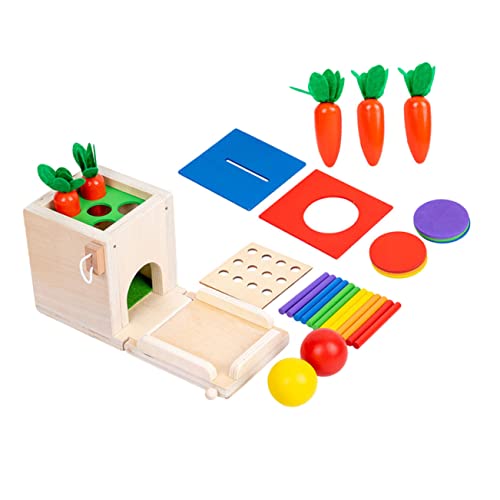 MUSISALY 1 Satz Münzbox entwicklung kindliche entwicklung kinderspielzeuge Pädagogisches Sensory Toy Kinderbedarf Kinderspielzeug aus Holz von MUSISALY