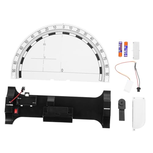 MUSISALY 1 Satz Optische Ausrüstung physisches optisches Kit Lehre Demonstrator Spiegelung optical lichtbündel Demonstrator der Lichtreflexionsbrechung physischer Demonstrator Metall Weiß von MUSISALY