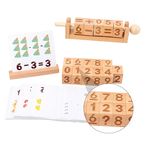 MUSISALY 1 Satz Saite Lernhilfen Kinder Lernen Kinder Puzzle weinachtsgeschte Alphabetkarten für Kinder Buchstaben passendes Spielzeug kognitives Spielzeug aus Holz Lernspielzeug hölzern von MUSISALY