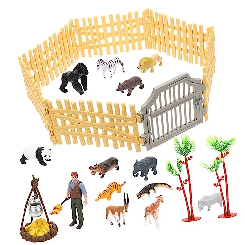 MUSISALY 1 Satz Simulations-Farm-Ranch Kinderspielzeug Mini-dschungeltiere Spielzeug Bauernhoffiguren Spielset Spielzeug Für Nutztiere Bauernhoftier Mini-Spielzeug Junge Spielzeug Plastik von MUSISALY