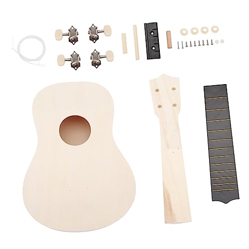 MUSISALY 1 Satz Ukulele Selber Machen Mini-Gitarren-Musical Bausatz Für Ukulele Machen Sie Ihre Ukulele Mini-knöpfe Anzug Für Kinder Musikinstrumente Für Kinder Kinderinstrumente Plastik von MUSISALY