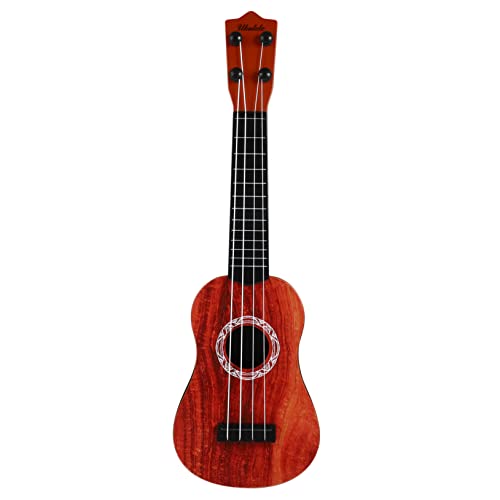 MUSISALY 1 Satz Ukulele kleines Spielzeug Anfängerinstrument Mini-Musikspielzeug Kinder Gitarre kinderinstrumente Kinder musikinstrumente Kinderspielzeug Spielzeug für Musikinstrumente Holz von MUSISALY