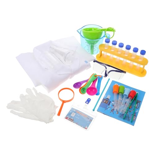 MUSISALY 1 Satz Wissenschaftliches Experimentierset Labor-Kit Kinderanzug Chemistry Set for schmikenset Kinder Wissenschaftliche Experimente für Kinder Labor-Experiment-Kit Plastik von MUSISALY