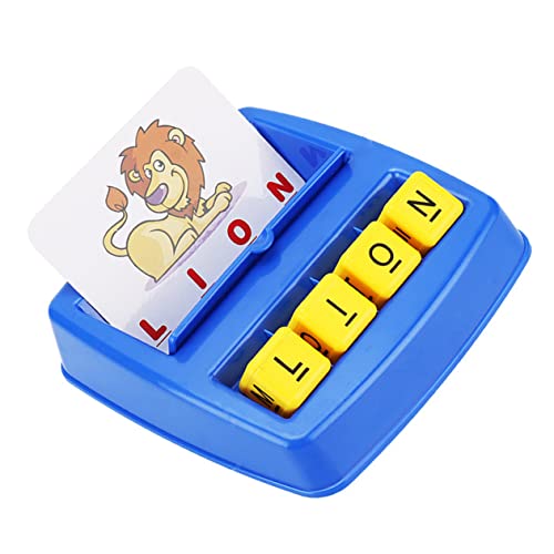 MUSISALY 1 Satz Wörter Lernkarte adventsgeschenke Kinder bluye Spielzeug Children's Educational Toys Toys Wörter lernende Maschine Frühpädagogisches Spielzeug Blue von MUSISALY