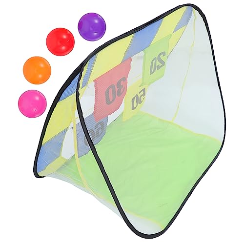 MUSISALY 1 Satz Zusammenklappbares Fußballtor Zeltspielzeug Für Kinder Kidcraft-spielset Spiele Für Kinder Faltbares Zelt Spielzeug Für Draußen Outdoor-spielzeugzelt Polyester Colorful von MUSISALY