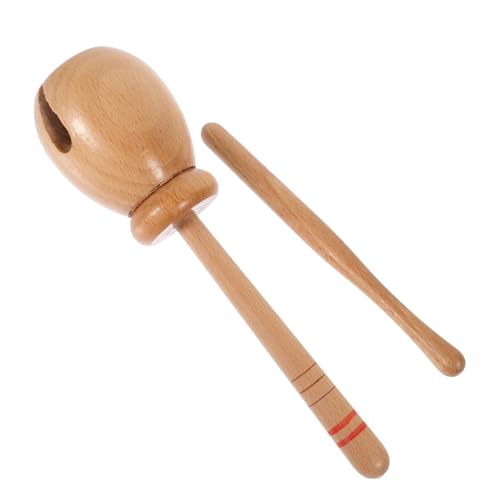 MUSISALY 1 Set Kinder Schlaginstrument Instrumente Freizeitspielzeug Musikspielzeug Für Kinder Musikinstrument Für Kinder Einfaches Schlaginstrument Musikspielzeug Aus Holz von MUSISALY