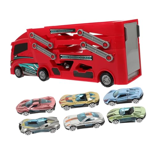 MUSISALY 1 Set Klapp-LKW-modellauto-Spielzeug, Cartoon-Kunststoff-LKW-Spielzeug, Transportfahrzeug-Modell von MUSISALY