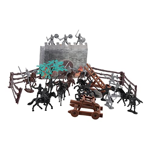 MUSISALY 1 Set Kriegsmodell Desktop Spielzeug Soldaten Kinderspielzeug Kidcraft Spielset Ritter Spielzeug Spielzeug Für Resistente Soldaten Modell Desktop Soldat Spielzeug Kinderspielzeug von MUSISALY