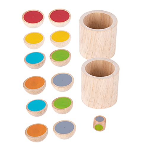 MUSISALY 1 Set Memory Rocker Spielzeug Puzzle Spielzeug Woody Spielzeug Kinder Brettspiel Kinder Trainingsspielzeug Kinder Interaktives Spielzeug Kinder Kognitive Farben Spielzeug von MUSISALY