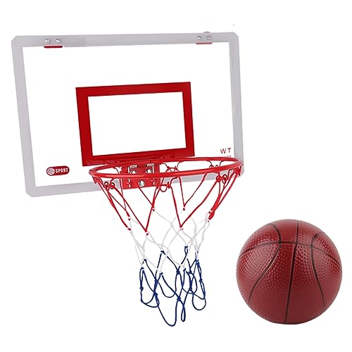 MUSISALY 1 Set Wandbehang Typ Basketballbrett Eisenrahmen Transparenter Basketballkorb Indoor Outdoor Shooting Sportzubehör Für Zuhause Outdoor von MUSISALY