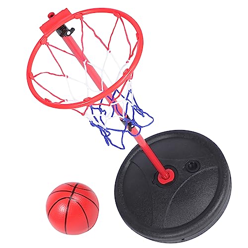 MUSISALY 1 Set Wasser Basketballkorb Pool Basketballring Pool Basketballkorb Mini Basketballkorb Mit Sockel Indoor Basketballkorb Entwässerungskorb Pool Basketballrahmen Eisen von MUSISALY