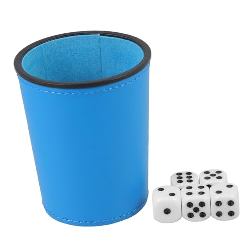 MUSISALY 1 Set Würfel Brettspiel Würfel Shaker Halter Spielzubehör Würfel Shaker Becher Würfel Transportbecher Individueller Würfelbecher Rollenspiel Würfelbecher Professionelle von MUSISALY