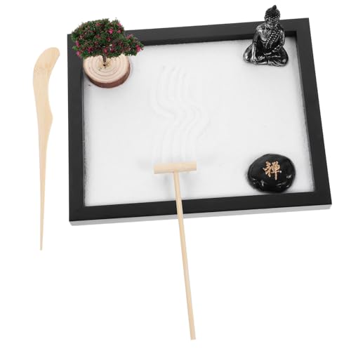 MUSISALY 1 Set Zen Garden Kit Garten Dekoration Garten Sandbox Ornament Office Desktop Dekor von MUSISALY