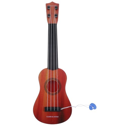 MUSISALY 1 Stück Kinder Gitarre Spielzeug Kinder Ukulele Kinder Pädagogisches Spielzeug Kinder Gitarre Pädagogisches Kleinkind Spielzeug Mini Ukulele Kinder Elektrische Gitarre Tragbare von MUSISALY