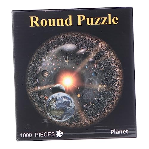 MUSISALY 1000 Stück Flaches Puzzle Spielzeug Puzzle Intelligenz Puzzle Spielzeug Planeten Puzzle von MUSISALY