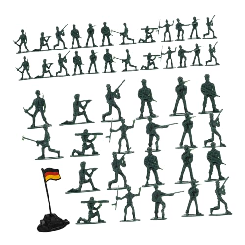 MUSISALY 100st Mini-soldatenmodell Miniaturmenschenmodelle Miniatur-soldatenfiguren Sandtisch Menschen Figur Soldaten-actionfiguren Sandtisch Menschen Modell Figuren Für Kinder Plastik von MUSISALY