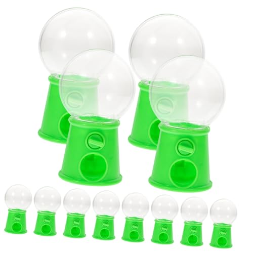 MUSISALY 12st Süßigkeiten-maschinenspielzeug Snacks Fisher-babyspielzeug Gummiballmaschine Zappeln Seifenblasenmaschine Für Kinder Zappelspielzeug Coole Gadgets Autospielzeug Nüsse Green von MUSISALY