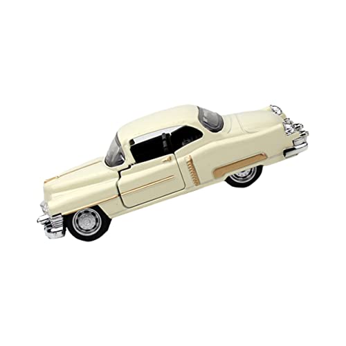 MUSISALY 1Stk Automodell aus Legierung rc Auto-Tablett-Dekor Simulationsauto Miniature car Models Retro-Automodell bastelset Babyspielzeug -Modell Simulation Autokunsthandwerk Beige von MUSISALY