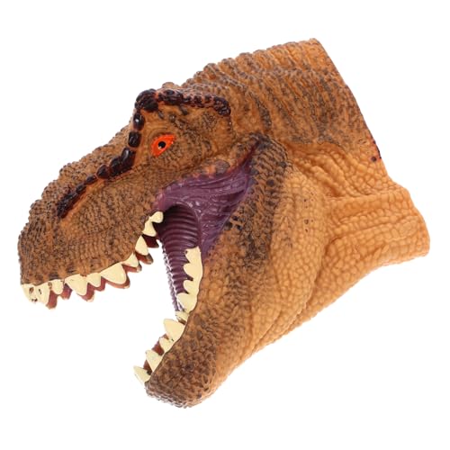 MUSISALY 1Stk Dinosaurier-Marionetten-Handschuhe Handpuppe Spielzeug Dinosaurier-Fingerpuppe kinderspielzeug Kinder Spielzeug Plüschfigurenspielzeug Tierkopf Handpuppe Marionetten Spielzeug von MUSISALY