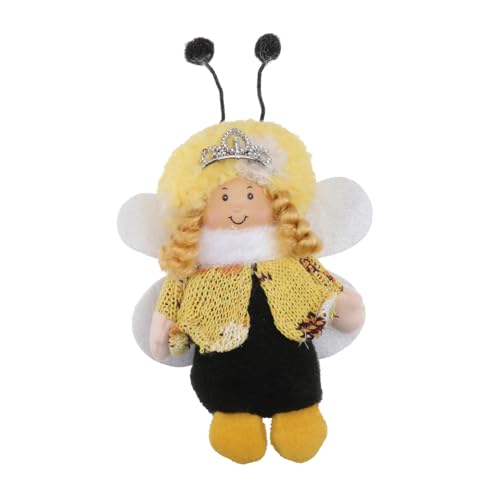 MUSISALY 1Stk Puppe Spielzeug für Kinder kinderspielzeug jucarii pentru copii Animal Toys spielzeuge für Kinder Cartoon bee bienenförmiges Spielzeug gestricktes Stofftier Festivalschmuck von MUSISALY