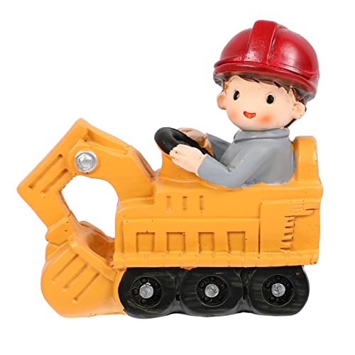 MUSISALY 1pc Adorable Resin Bagger Boy Cake Ornament Geburtstagstorte Topper Dekor von MUSISALY