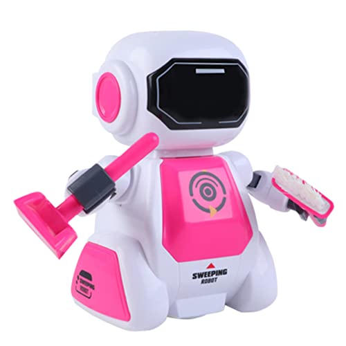 MUSISALY 1stk Früherziehungsroboter Ferngesteuertes Roboterauto Rc Roboter Spielzeug Kleinkindspielzeug Mini-Roboter-Spielzeug Rc Laufroboter Spielzeug Elektronisches Bauteil Rosa von MUSISALY