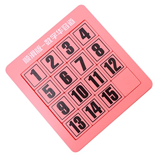 MUSISALY 1stk Mathematik-Puzzle Spielzeug Mathe-rätsel Rosa von MUSISALY