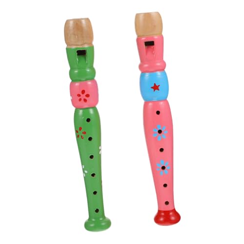 MUSISALY 2 Stück 6 Klarinette aus Holz Klarinetteninstrument für Kinder Musikalisches Lernspielzeug Musikinstrumente für Kinder kinderinstrumente Kinderspielzeug Spielzeuge Spielzeug von MUSISALY