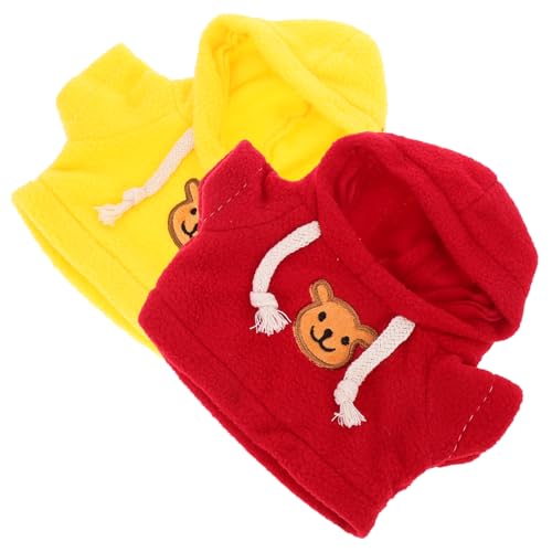 MUSISALY Puppenkleidungsset Baby Puppen Kleidung Puppenkleidung Üsch Bärenkleidung Austauschbare Bär Outfits Und Für Stofftiere Niedliche Bekleidung Für Üschbären Und Puppen von MUSISALY