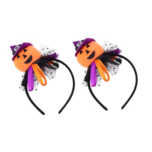 MUSISALY 2 Stück Halloween Haarreifen Kürbis Spinnennetz Kopfschmuck aus für Erwachsene und Langlebig und Sicher für Halloween Party und Festival Zubehör MUSISALY 2 Stück Halloween Haarreifen Kürbis Spinnennetz Kopfschmuck aus für Erwachsene und Langlebig und Sicher für Halloween Party und Festival Zubehör von MUSISALY