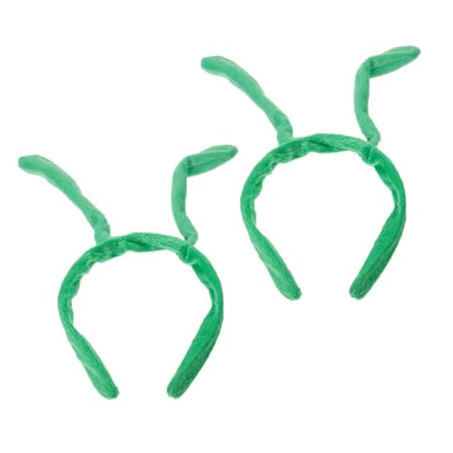 MUSISALY 2 Stück Teiliges Antennen Haarreifen mit Grünem Insekten-design Komfortables Cosplay Stirnband für Halloween und Maskenball Vielseitiges Party Accessoire für Damen MUSISALY 2 Stück Teiliges Antennen Haarreifen mit Grünem Insekten-design Komfortables Cosplay Stirnband für Halloween und Maskenball Vielseitiges Party Accessoire für Damen von MUSISALY