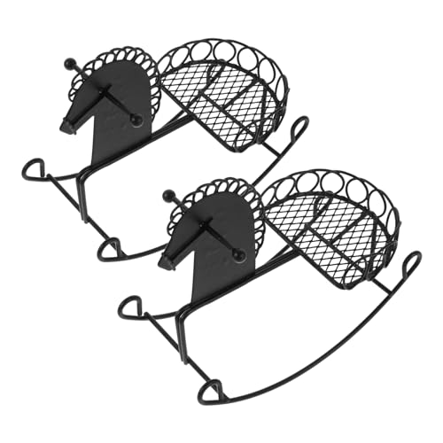 MUSISALY 2 Stück Teiliges Miniatur Metall Schaukelpferd Deko Stabile Realistische Miniatur für Puppenhaus Vielseitiges Fotografie Requisit und Kleines für Kreative Gestaltung MUSISALY 2 Stück Teiliges Miniatur Metall Schaukelpferd Deko Stabile Realistische Miniatur für Puppenhaus Vielseitiges Fotografie Requisit und Kleines für Kreative Gestaltung von MUSISALY