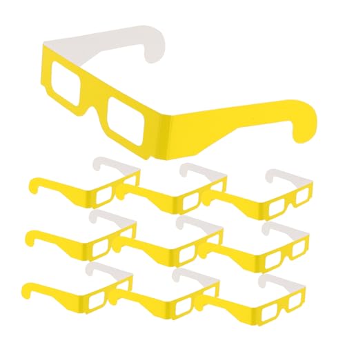 MUSISALY 20 Paare Beugungsbrillen in Gelb Bunte Rave Sonnenbrillen für Partys und Konzerte Rechteckige Leuchtbrillen für Gruppen Events Komfortabel und Modisch für Festival und Clubnächte MUSISALY 20 Paare Beugungsbrillen in Gelb Bunte Rave Sonnenbrillen für Partys und Konzerte Rechteckige Leuchtbrillen für Gruppen Events Komfortabel und Modisch für Festival und Clubnächte von MUSISALY