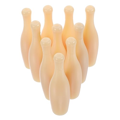 MUSISALY 20St Bowlingkugel Spielzeug Desktop-Bowlingkugel Tischbowlingkugeln Mini-Bowling-Spielzeug Teile für Schreibtisch-Bowlingspiele Zubehör für Tischspiele die Hüften Khaki von MUSISALY