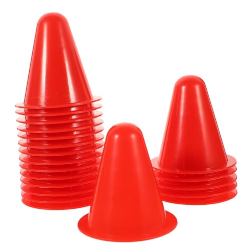 MUSISALY 20stücke Roller Pile Tasse Straßen-sperren Sport Agility Training Kunststoff Farbig MUSISALY 20stücke Roller Pile Tasse Straßen-sperren Sport Agility Training Kunststoff Farbig von MUSISALY